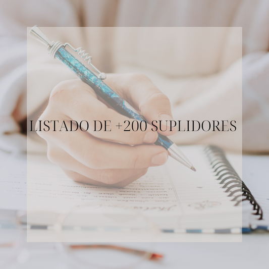 Listado de + 200 suplidores PDF